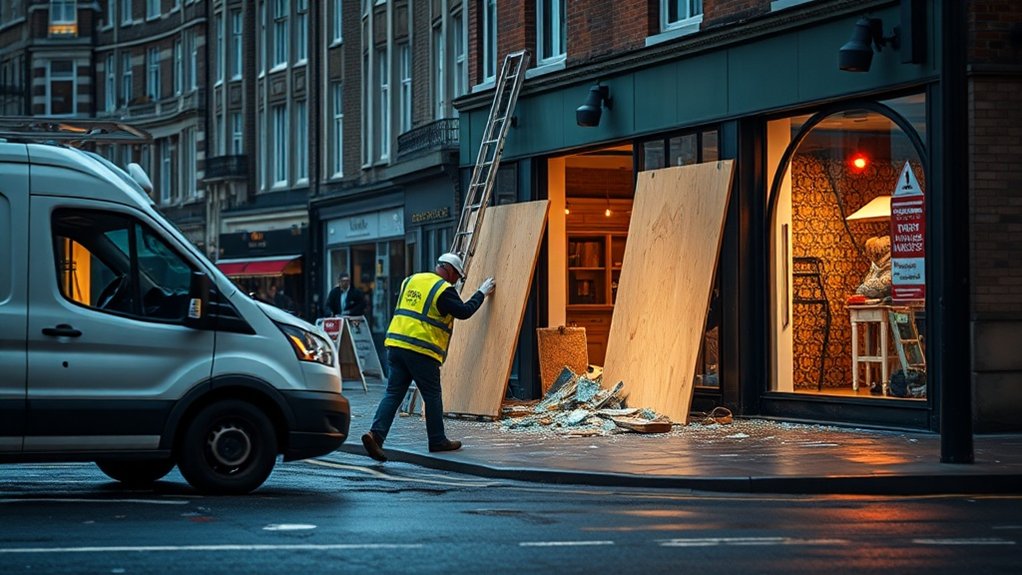 Boarding Up Service London