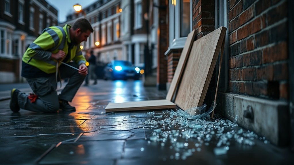 Burglary Glazing Repair London