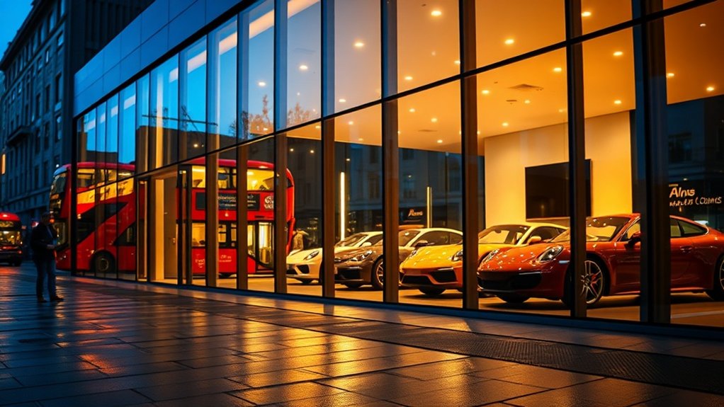 Car Showroom Glazing London