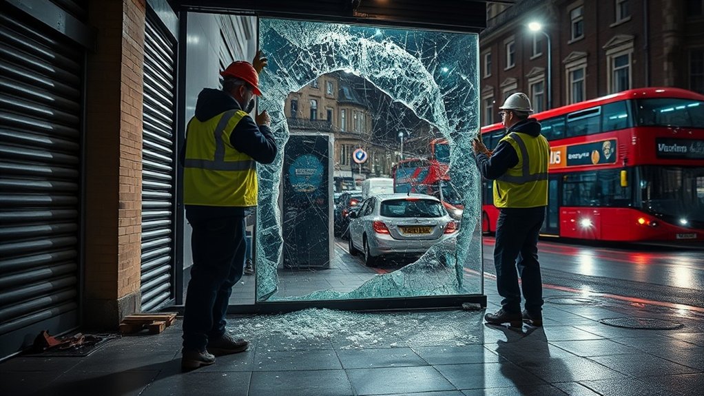 Emergency Shop Front Repair London
