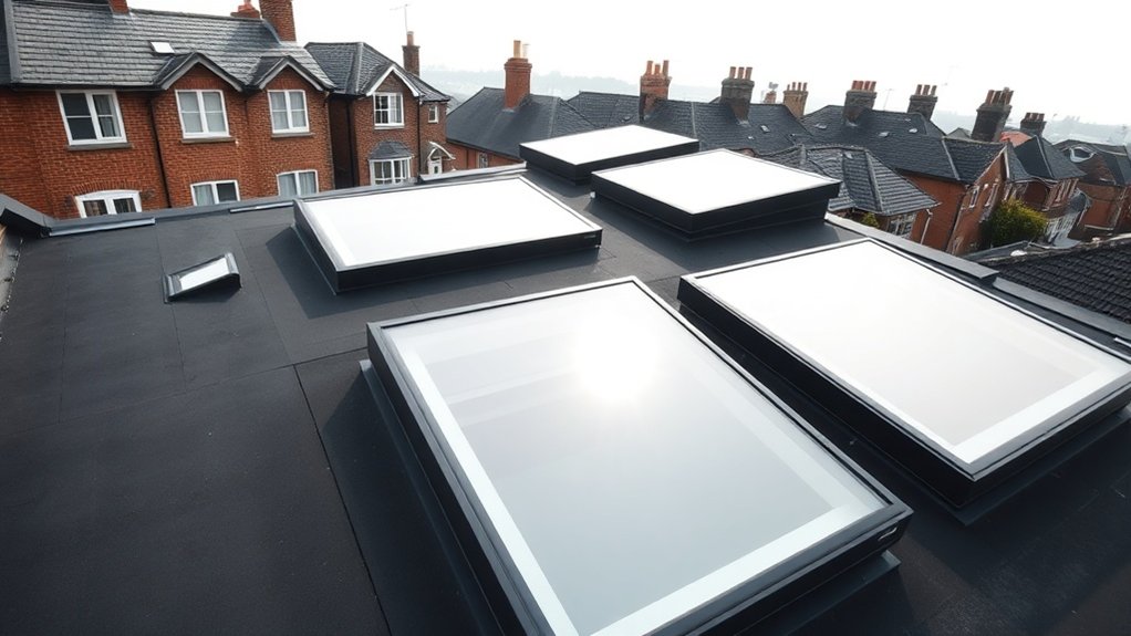 Flat Roof Skylights London