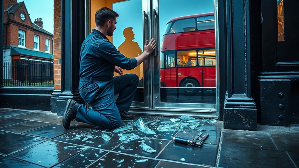 Glass Door Repair London