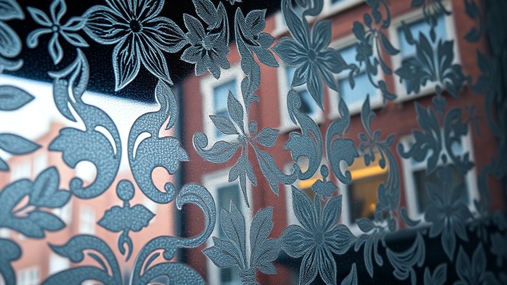 Patterned Decorative Glass London