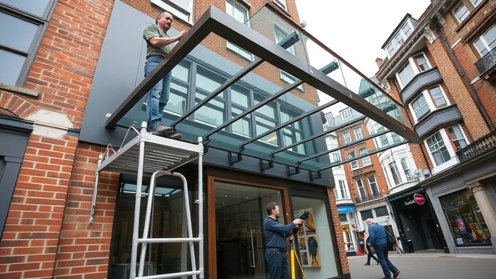 Shopfront Canopy London