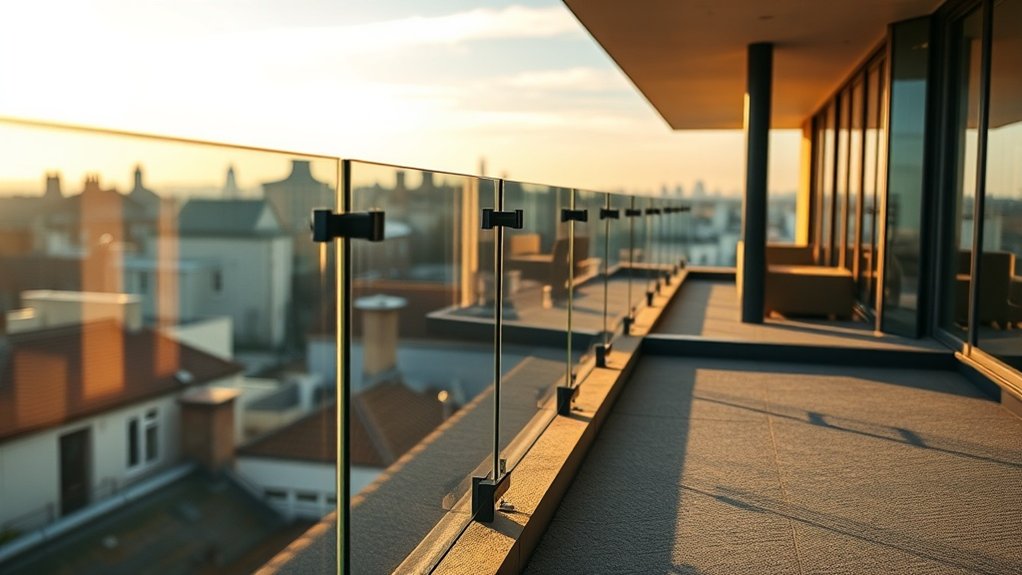 Terrace Glass Balustrades London
