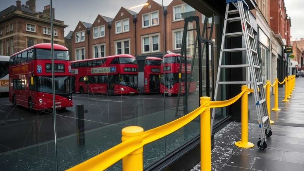 Vandalism Glass Repair London